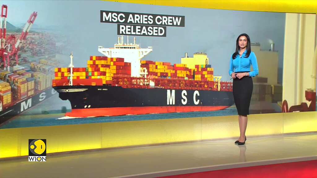 Iran releases 5 Indian sailors from Israeli-linked ship it seized