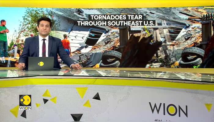 Tornadoes tear through Southeastern US, at least three dead
