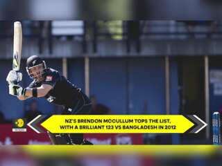 T20 World Cup: Highest individual scores in T20 World Cup