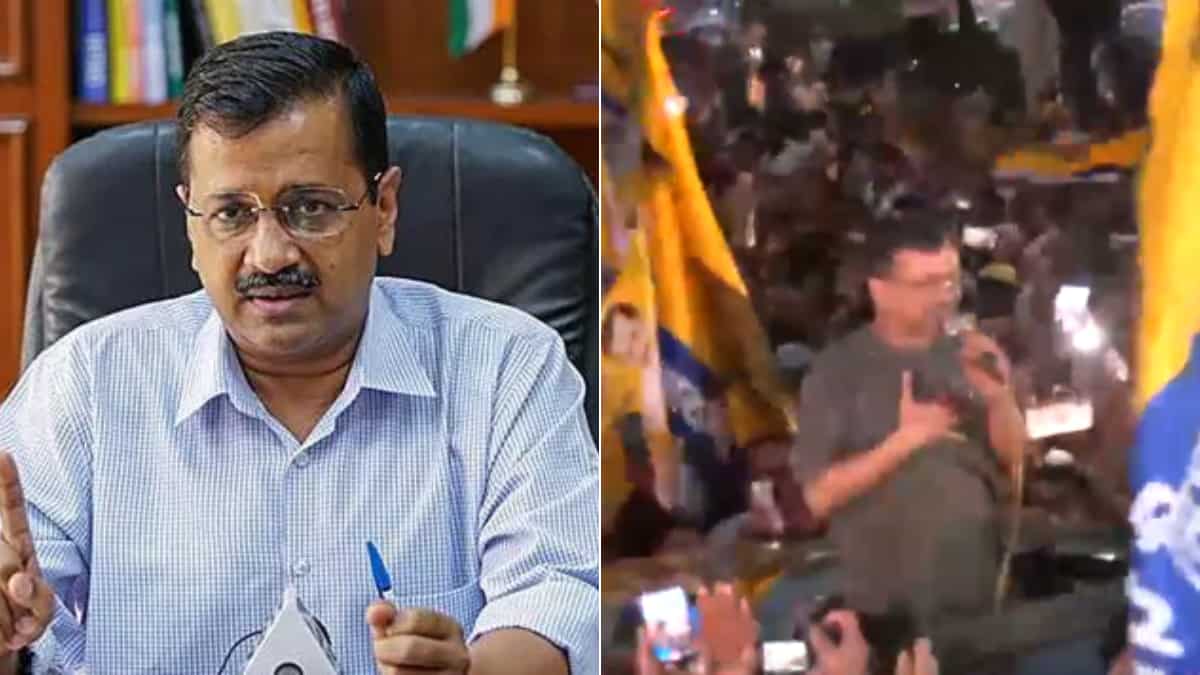 'I am back': Arvind Kejriwal receives warm welcome as he walks out of jail on bail - WATCH