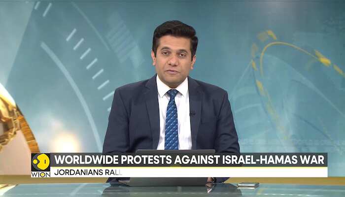 Israel-Hamas war: Worldwide protests against Israel-Hamas war