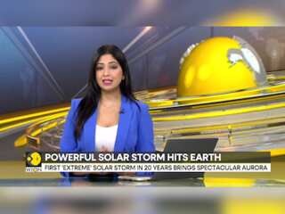 Strong solar storm hits earth; threatens to disrupt communication & power grids
