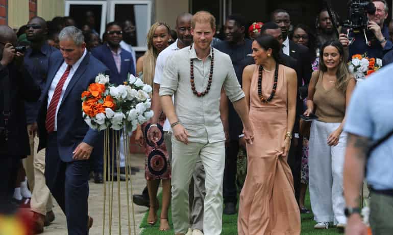 Meghan Markle reveals why she married Prince Harry during Nigeria trip Meghan Markle reveals why she married Prince Harry during Nigeria trip