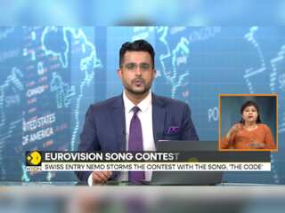 Switzerland wins Eurovision song contest amid Gaza protests