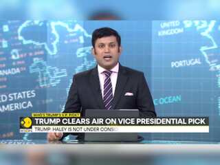 US: Donald Trump says not considering Nikki Haley as running mate