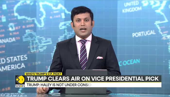 US: Donald Trump says not considering Nikki Haley as running mate