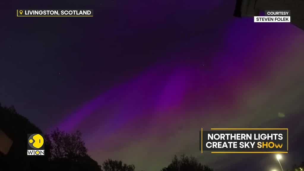 Northern lights: 'Magical' impact of Solar storm