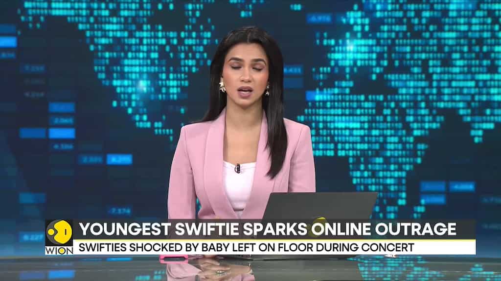 Taylor Swift's fans shocked by baby left on floor during Paris concert