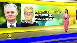 Lithuania elections: President Nauseda leads first round of polls