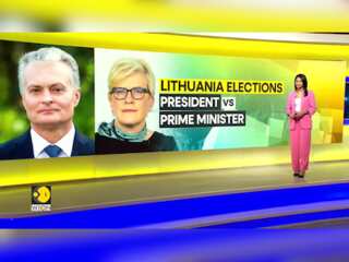 Lithuania elections: President Nauseda leads first round of polls