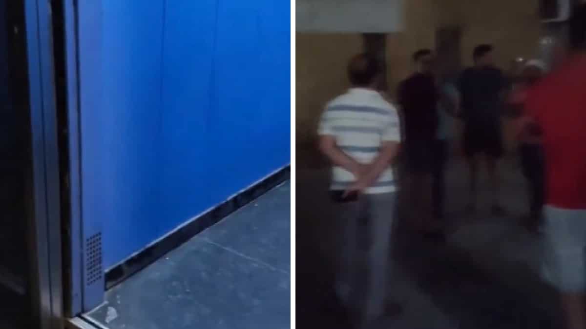 Chaos in Noida society after malfunctioning lift smashes through roof