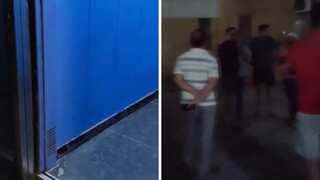 Chaos in Noida society after malfunctioning lift smashes through roof