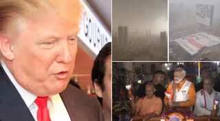 Top 10 world news: At least 8 killed in Mumbai rains, storm; PM Modi's roadshow in Varanasi; and more