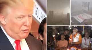 Top 10 world news: At least 8 killed in Mumbai rains, storm; PM Modi's roadshow in Varanasi; and more