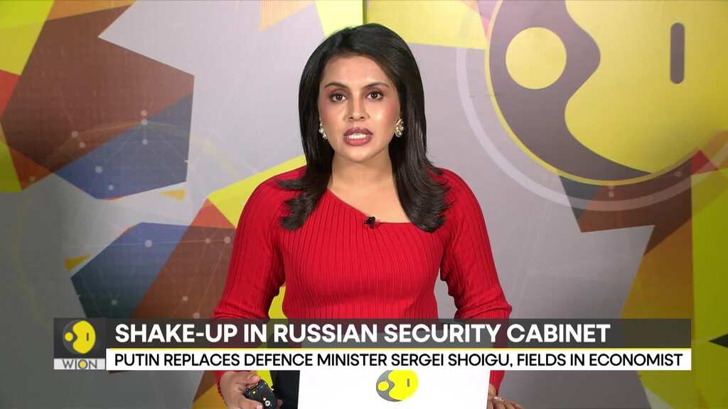 Russia's Putin removes Shoigu as Defence Minister