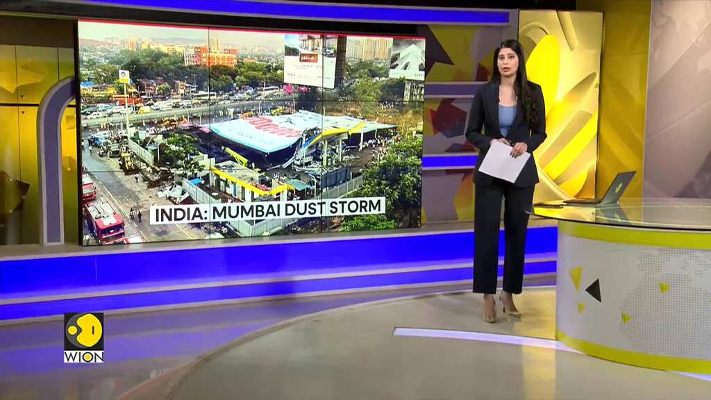 Mumbai Dust Storm: At least 14 killed after billboard opposite a fuel station collapses