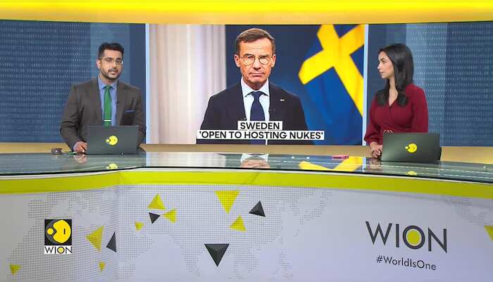Swedish PM says open to hosting nuclear weapons in wartime