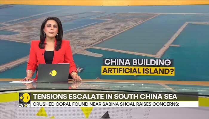 South China Sea dispute: China denies Philippine report of 'artificial island' in disputed atoll