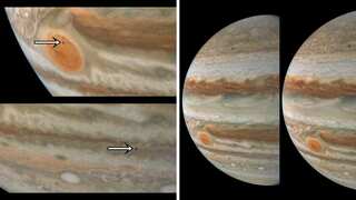 NASA’s Juno mission captures reddest object in solar system