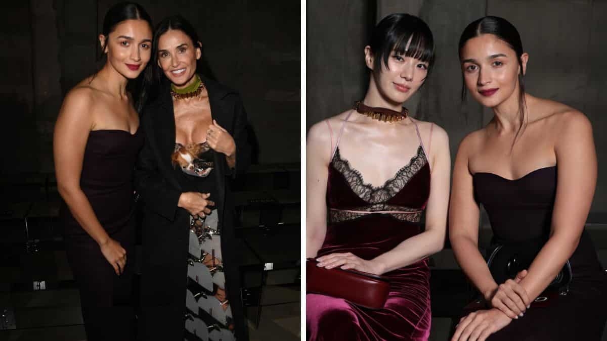 Alia Bhatt meets Demi Moore, Park Gyu-young and others at Gucci Cruise Show 2025 Alia Bhatt meets Demi Moore, Park Gyu-young and others at Gucci Cruise Show 2025