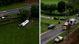 Florida bus crash: At least 8 killed, dozens injured; accused driver arrested