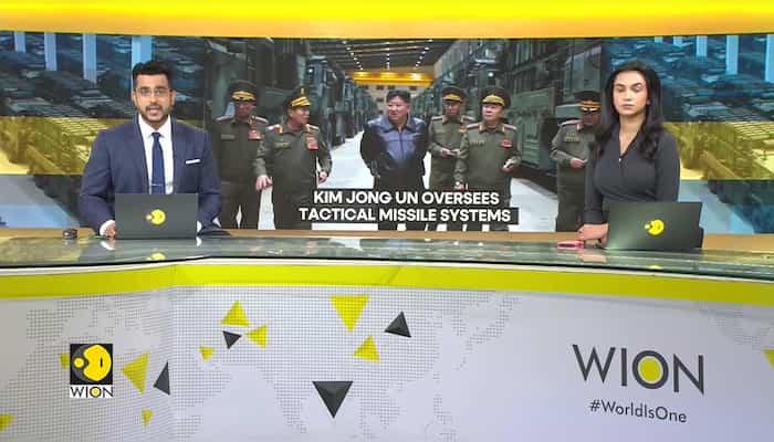 North Korea: Kim Jong Un oversees tactical missile system