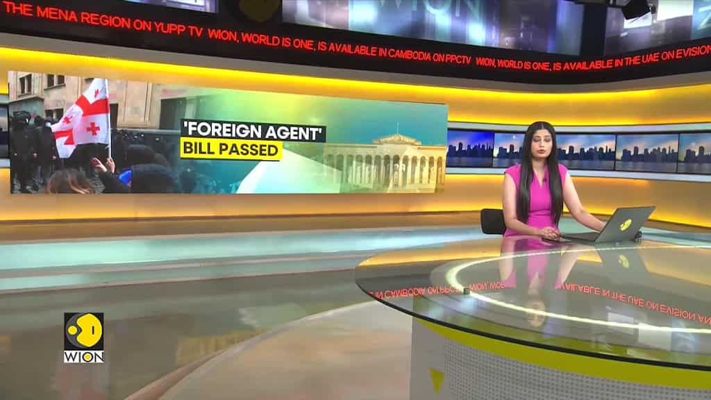Georgia passes 'foreign agent' bill amid protests