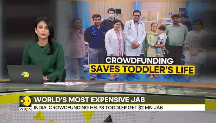 India: Crowdfunding helps toddler get life-saving $2 mn jab