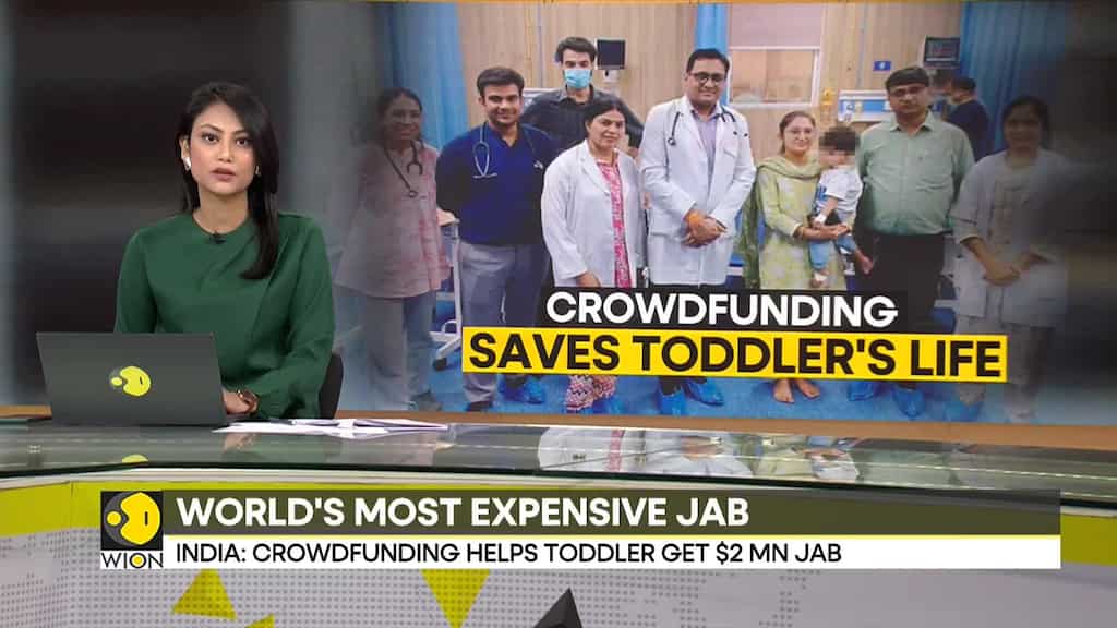 India: Crowdfunding helps toddler get life-saving $2 mn jab