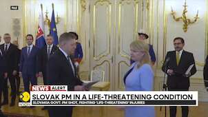 Slovak PM in a life-threatening condition after assassination attempt