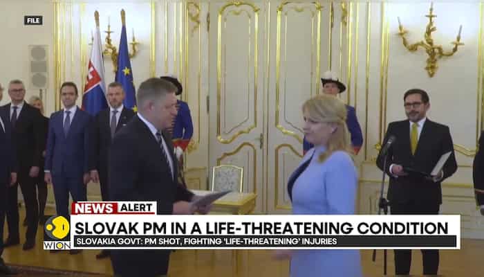 Slovak PM in a life-threatening condition after assassination attempt