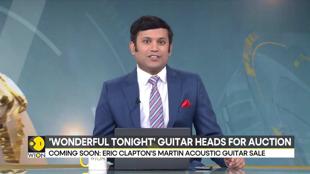 'Wonderful tonight' guitar to be offered at Bonhams London, heads for auction