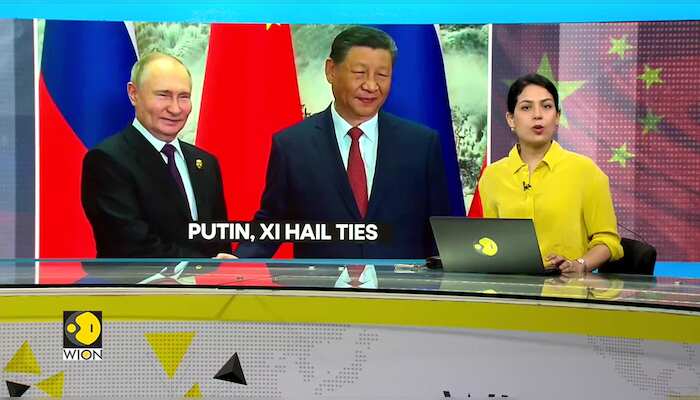 Putin's China visit: Putin in Beijing, Xi hails ties with Russia