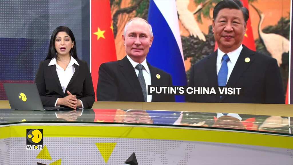 Putin's China visit: Xi greets Russian President Vladimir Putin in a grand welcome
