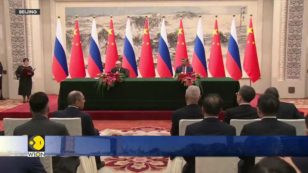 Putin's China visit: Putin arrives in China, holds strategic talks with President Xi