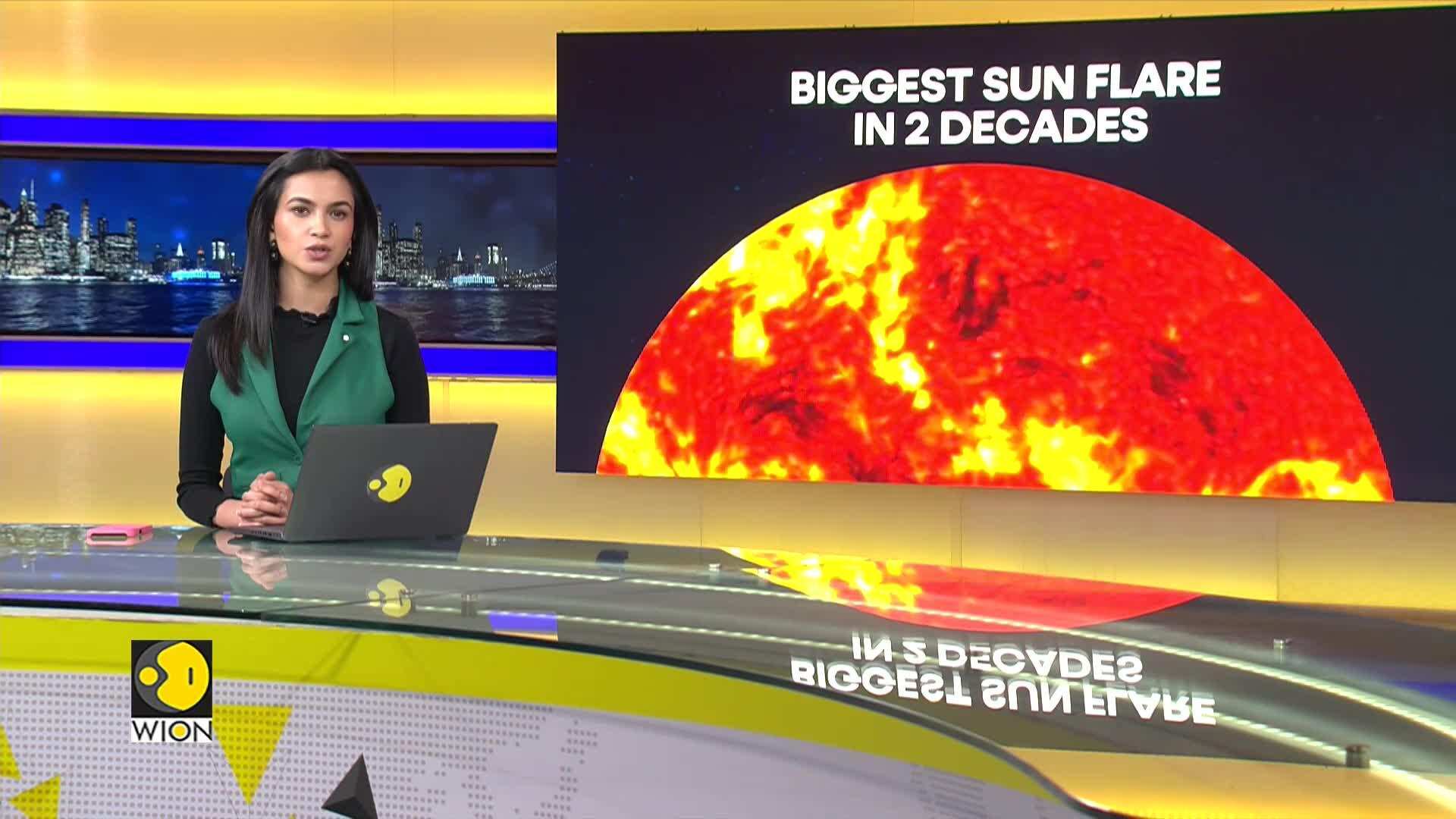 Biggest solar flare in 10 years hits earth - World News