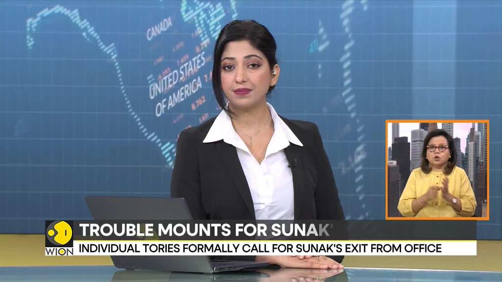 UK: PM Sunak faces leadership challenge as Tory MPs submit letters of no confidence