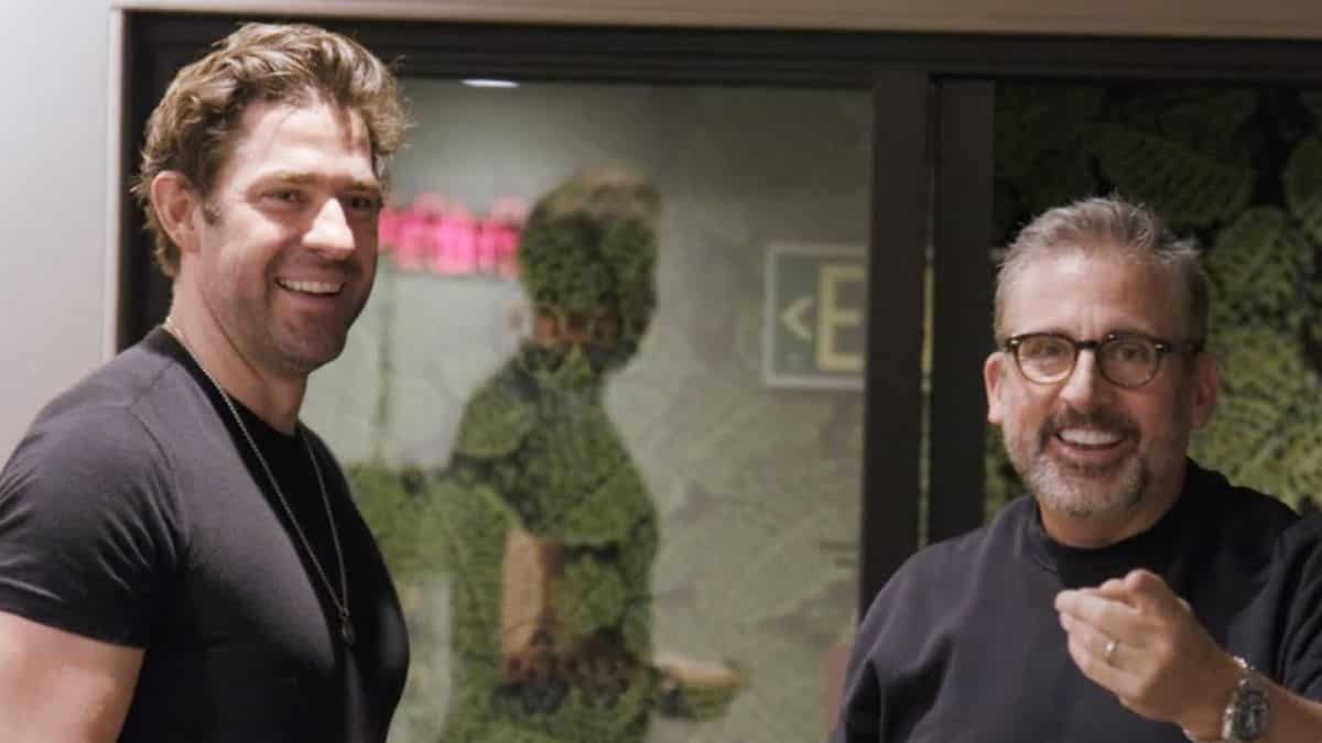 Steve Carell made The Office co-star John Krasinski cry on the first day of IF