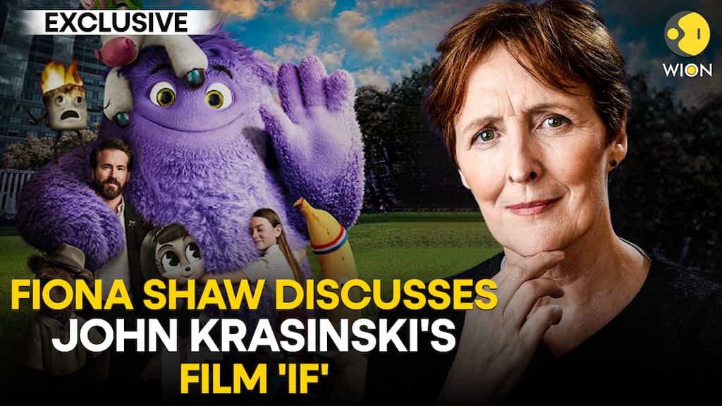 'IF’ Exclusive: Hollywood star Fiona Shaw on John Krasinski’s film