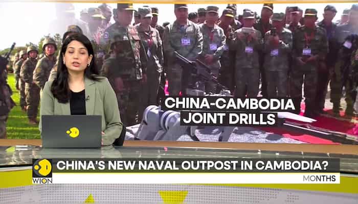 China's new Naval outpost in Cambodia? | China & Cambodia begin joint military drills