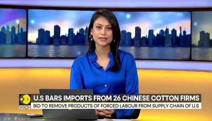 US bars imports from 26 Chinese textile firms over genocide in China's Xinjiang