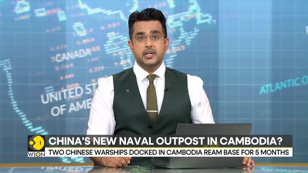 China and Cambodia begin joint military drills, two Chinese warships anchored in Cambodia