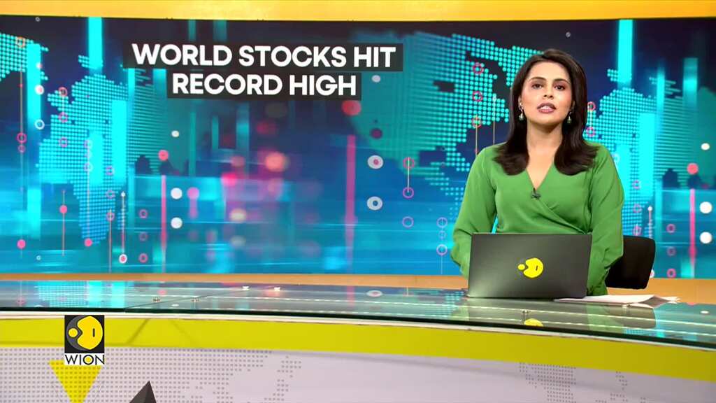 Third straight day of record intraday high for world stock index