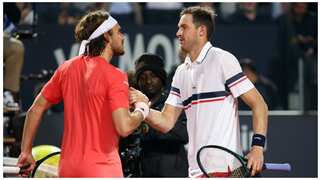 Chile's Nicolas Jarry takes down Stefanos Tsitsipas to face Paul for spot in Rome final
