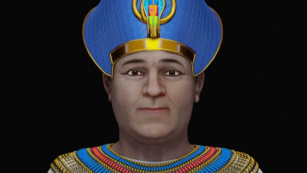 Scientists regenerate face of ancient Egyptian monarch, 'the richest man in history'