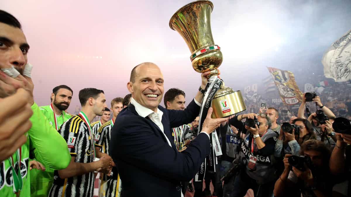 Serie A: Juventus sack coach Massimiliano Allegri despite Copa Italia rampage