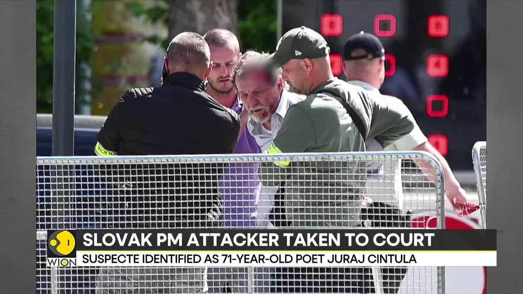 Slovak PM Robert Fico shooting: Suspect a former shopping mall guard, poet: Local Media