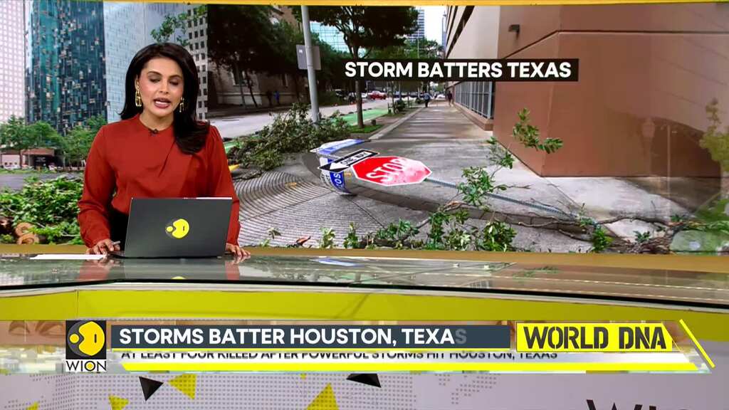 Storm batters Texas | At least 4 deaths in Houston