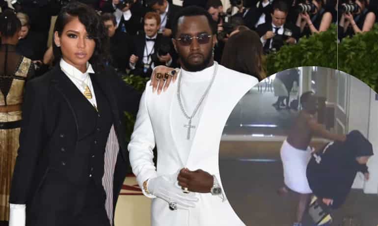 Shocking! Video shows Sean 'Diddy' Combs brutally assaulting ex-girlfriend Cassie in a hotel hallway