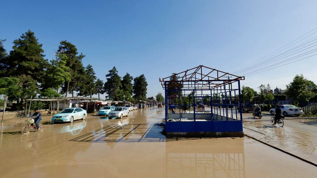 Flash floods kill at least 50 people in western Afghanistan, damage around 2,000 houses